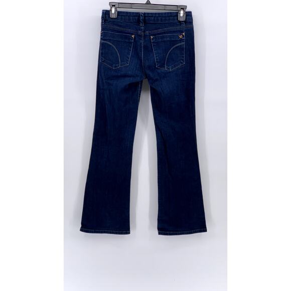 JOE’S Women’s Indigo Blue Denim Mid-Rise Provocateur Bootcut Jeans SZ 26 - Picture 2 of 11